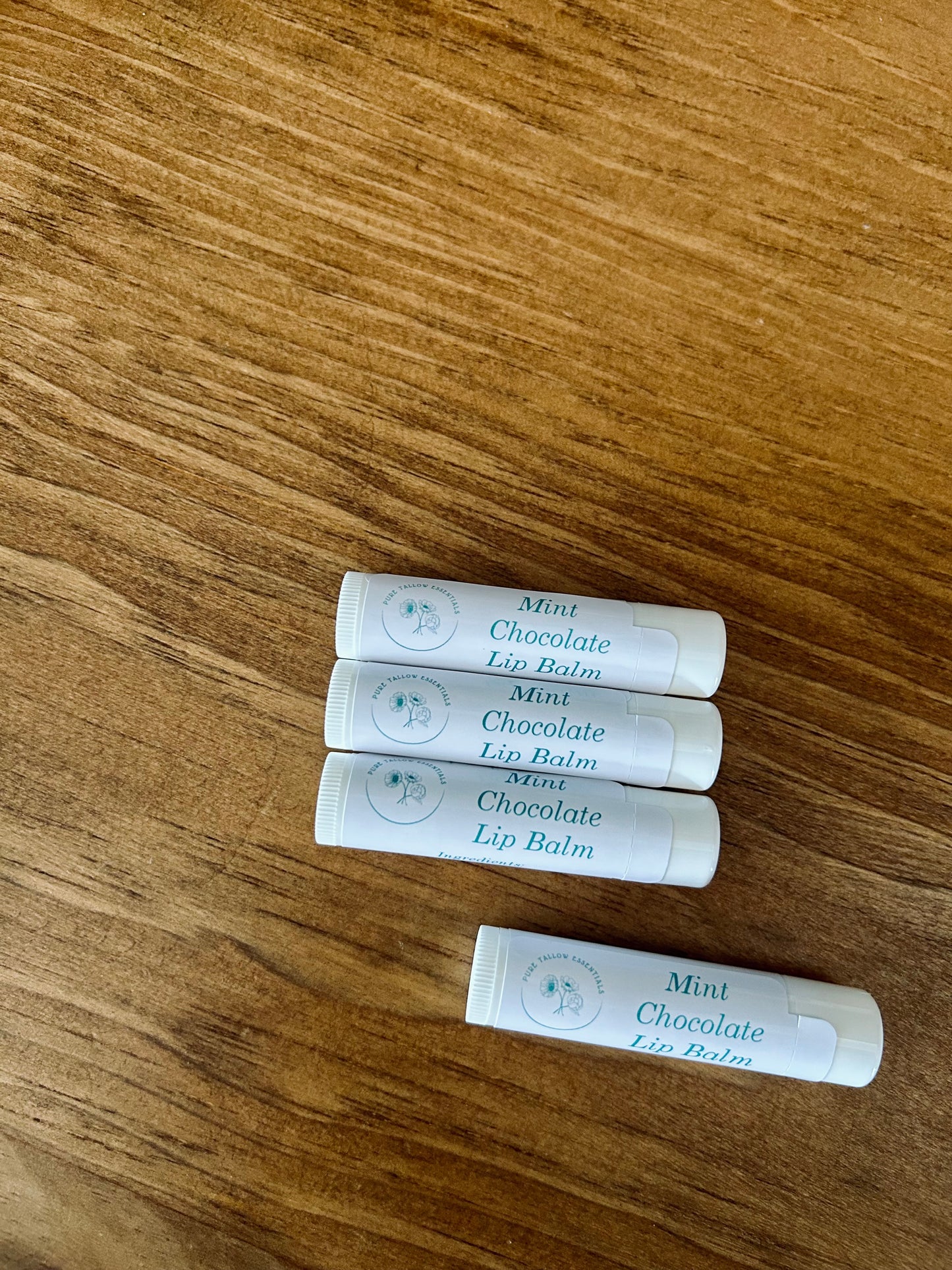 Mint chocolate lip balm